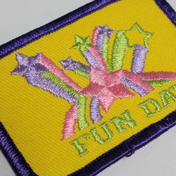 Vintage Fun Day Patch - Picture 2 of 5
